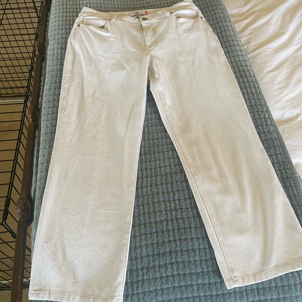CAbi Cream Soho Jeans